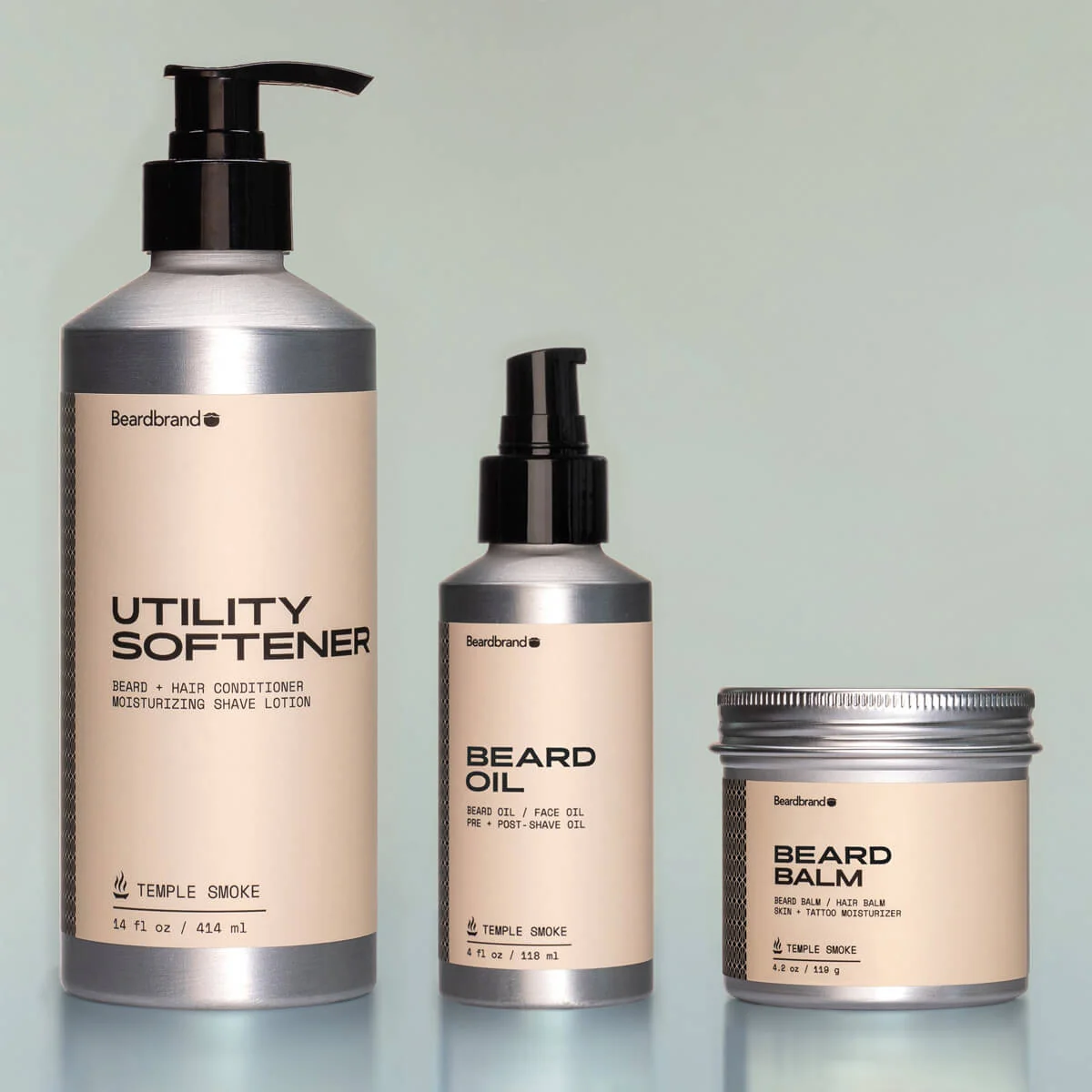 Temple Smoke Beard Foundations Set